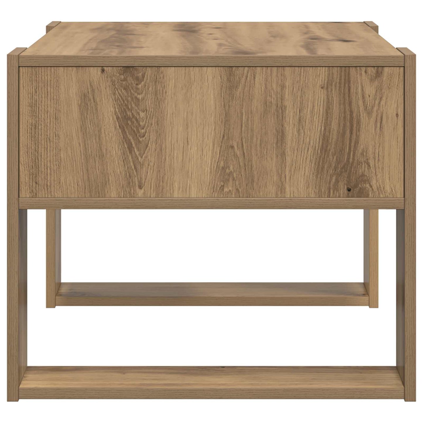 vidaXL Coffee Table Artisan Oak 66 x 53 x 45 cm Engineered Wood