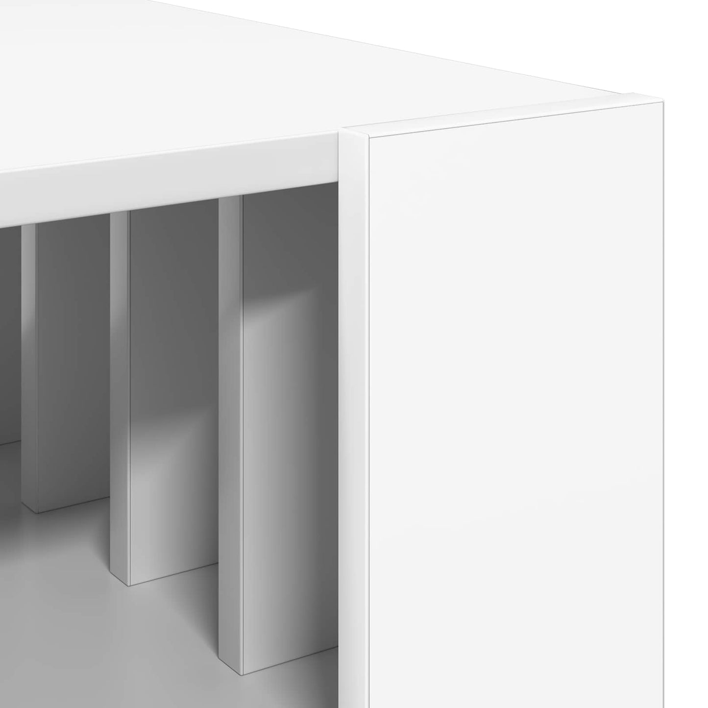 vidaXL Coffee Table White 92 x 49.5 x 45 cm Engineered Wood