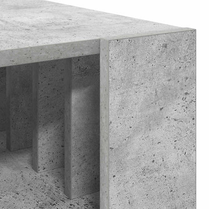 vidaXL Coffee Table Concrete Grey 92 x 49.5 x 45 cm Engineered Wood
