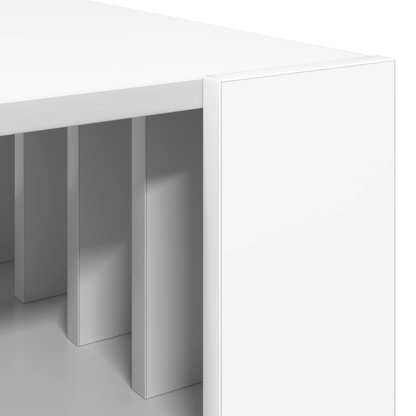 vidaXL Coffee Table White 66 x 49.5 x 45 cm Engineered Wood