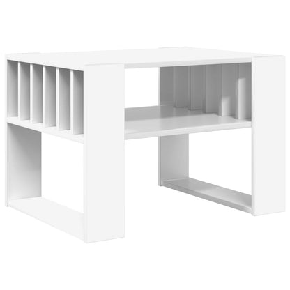 vidaXL Coffee Table White 66 x 49.5 x 45 cm Engineered Wood