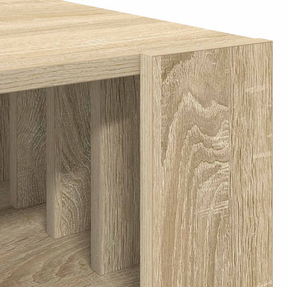 vidaXL Coffee Table Sonoma Oak 66 x 49.5 x 45 cm Engineered Wood