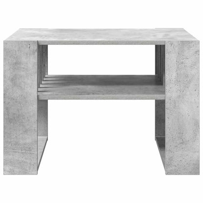 vidaXL Coffee Table Concrete Grey 66 x 49.5 x 45 cm Engineered Wood