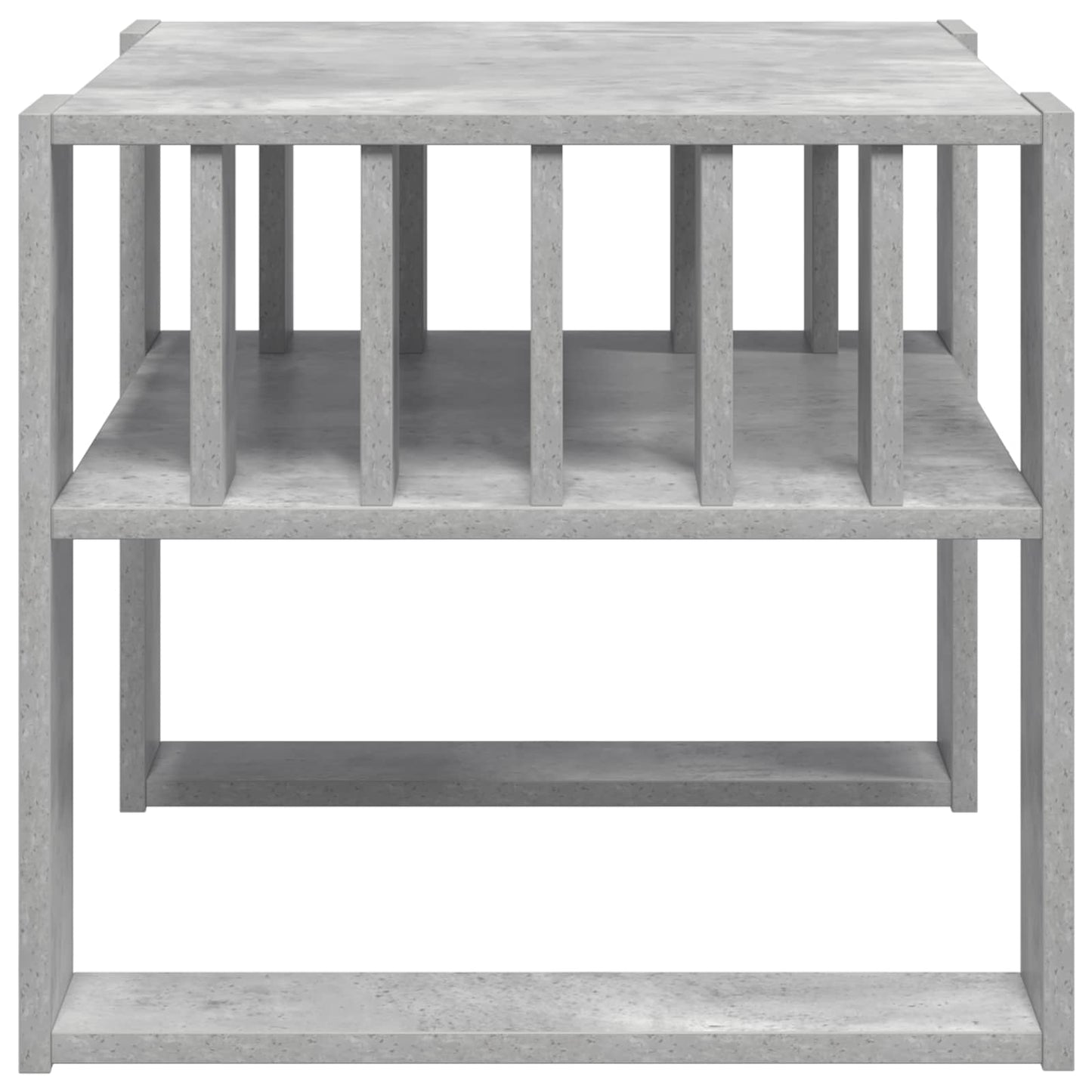 vidaXL Coffee Table Concrete Grey 66 x 49.5 x 45 cm Engineered Wood