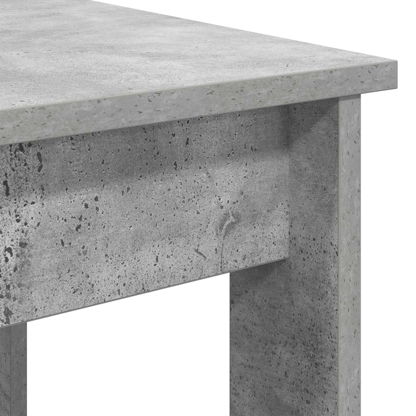 vidaXL Coffee Table Set 2 pcs Concrete Grey Engineered Wood