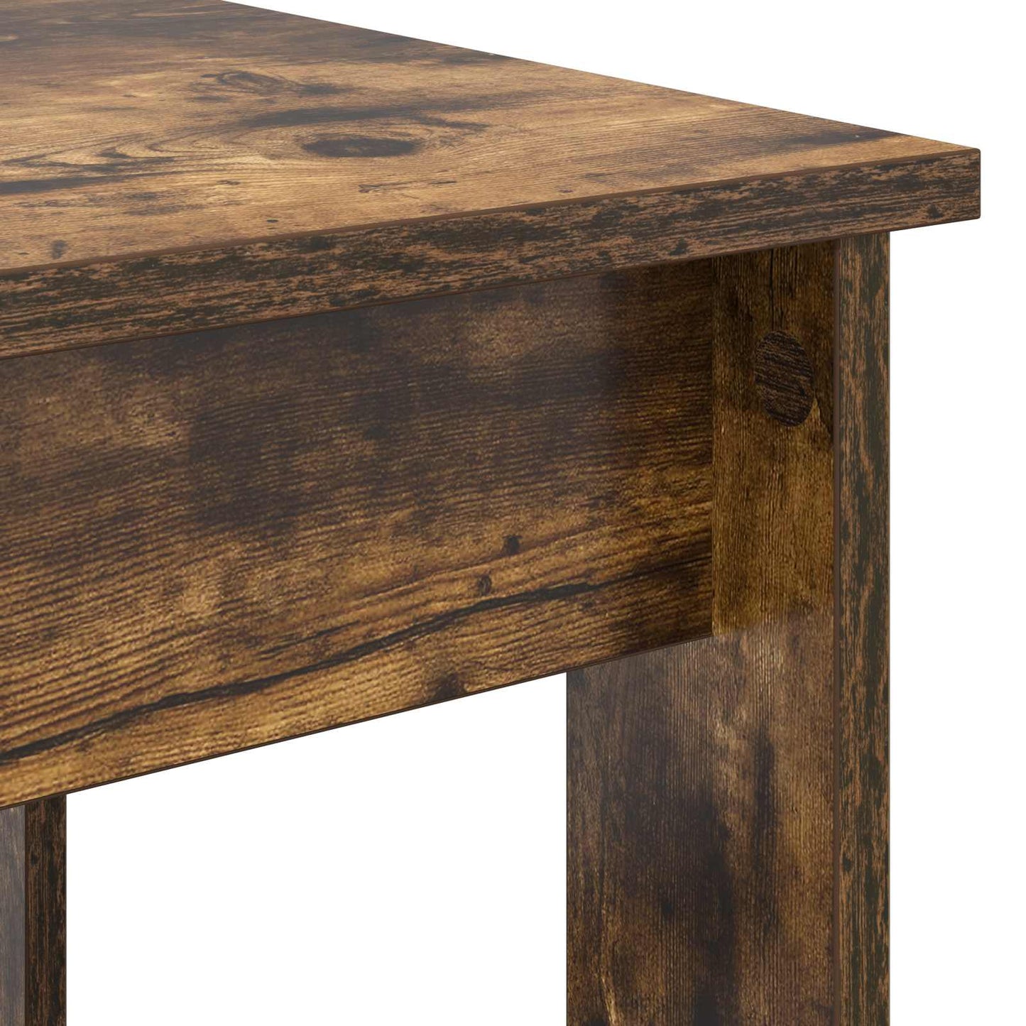 vidaXL Coffee Table Set 2 pcs Smoked Oak Engineered Wood