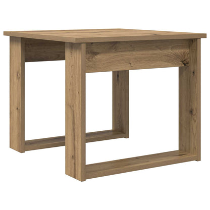vidaXL Coffee Table Set 2 pcs Artisan Oak 50 x 52 x 42 cm
