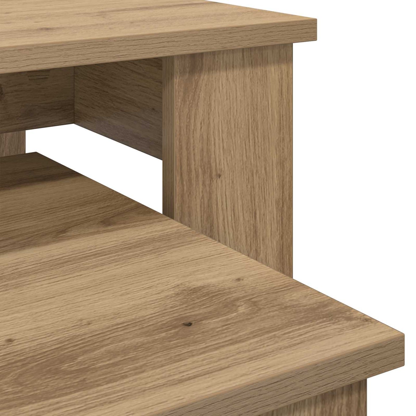 vidaXL Coffee Table Set 2 pcs Artisan Oak 100 x 50 x 42 cm