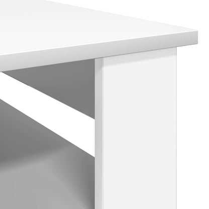 vidaXL Coffee Table White 64 x 54 x 44 cm Engineered Wood