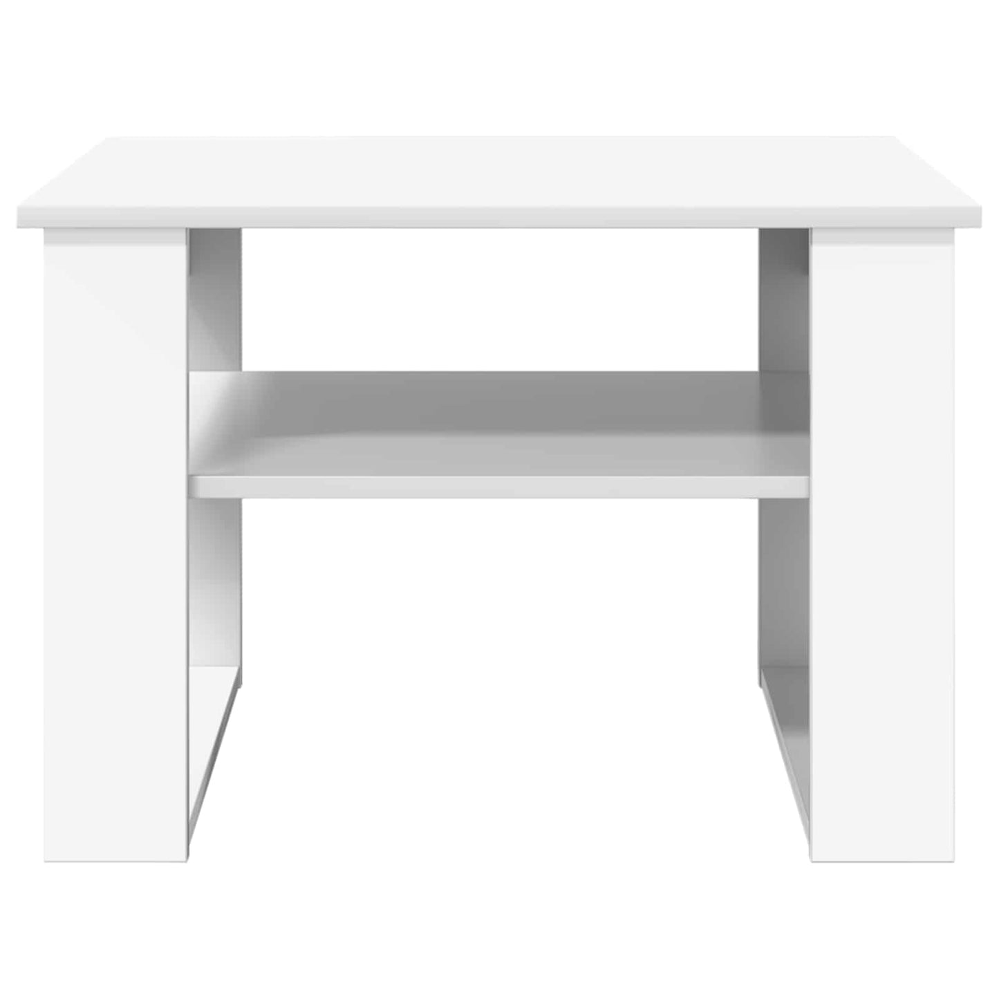 vidaXL Coffee Table White 64 x 54 x 44 cm Engineered Wood