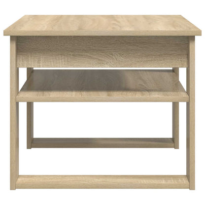 vidaXL Coffee Table Sonoma Oak 64 x 54 x 44 cm Engineered Wood
