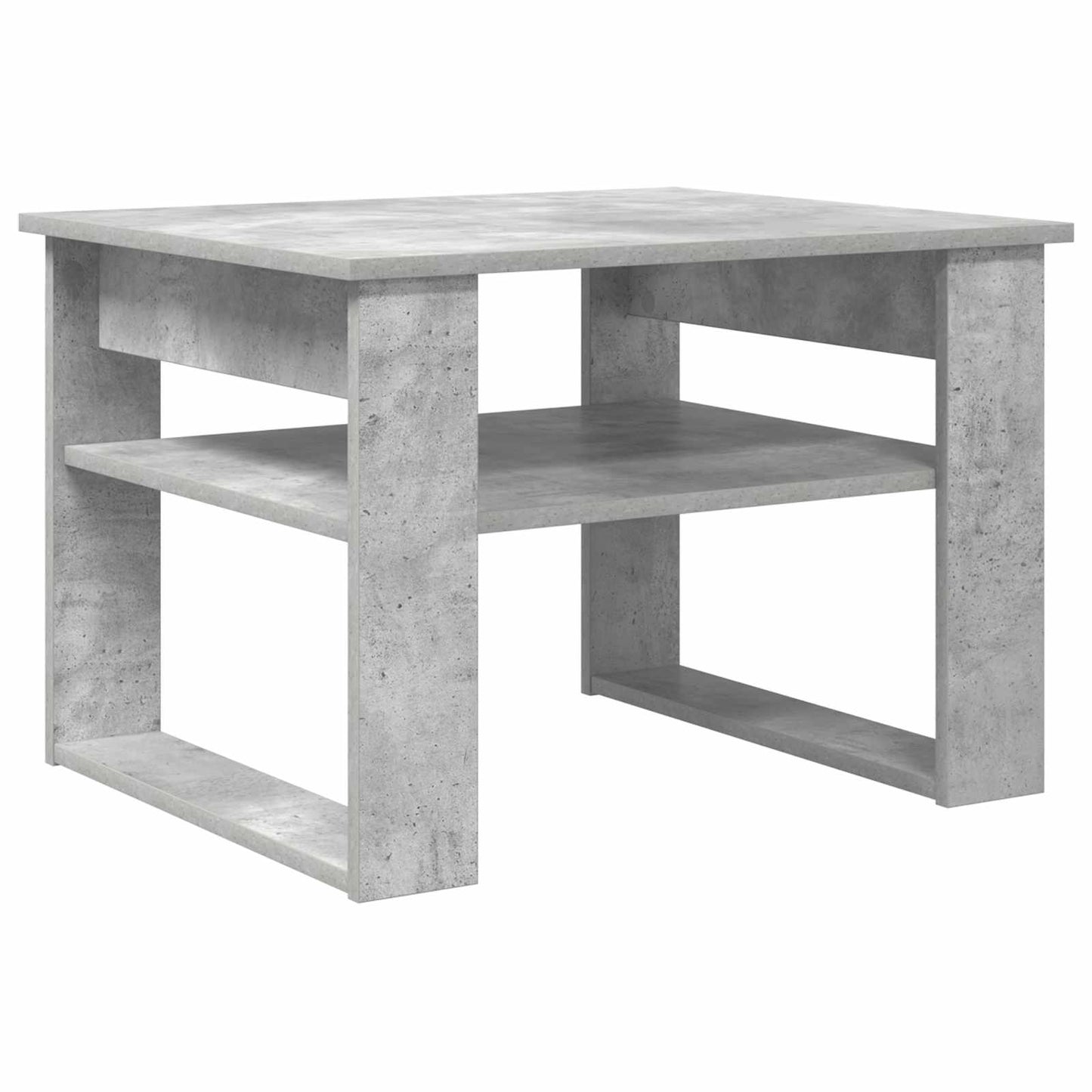 vidaXL Coffee Table Concrete Grey 64 x 54 x 44 cm Engineered Wood