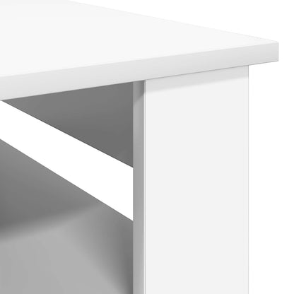vidaXL Coffee Table White 96 x 54 x 44 cm Engineered Wood