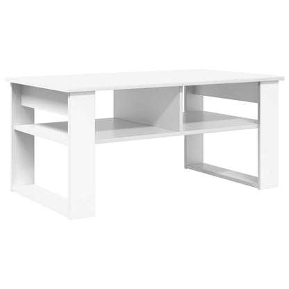 vidaXL Coffee Table White 96 x 54 x 44 cm Engineered Wood