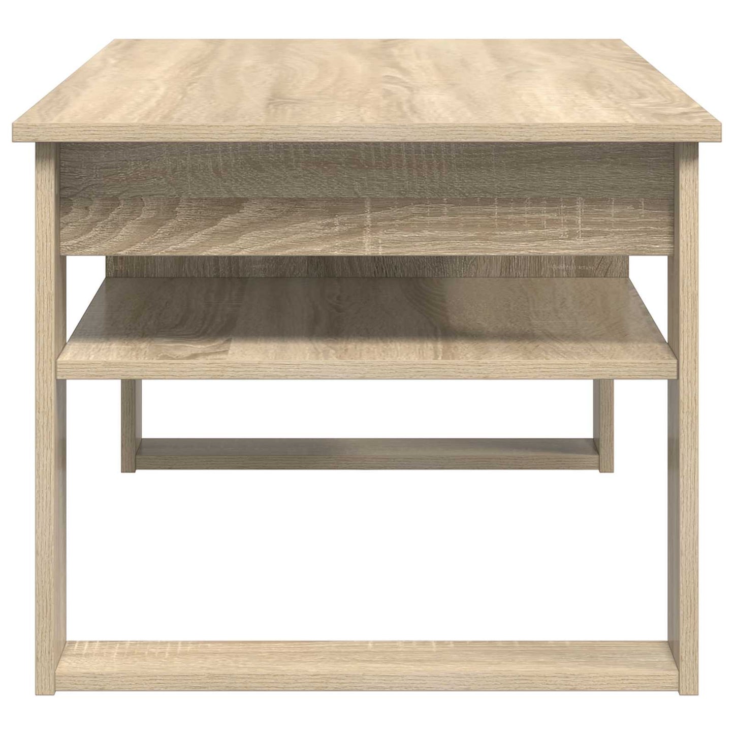 vidaXL Coffee Table Sonoma Oak 96 x 54 x 44 cm Engineered Wood