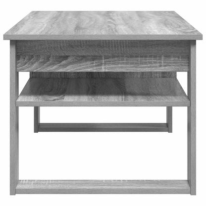 vidaXL Coffee Table Grey Sonoma 96 x 54 x 44 cm Engineered Wood