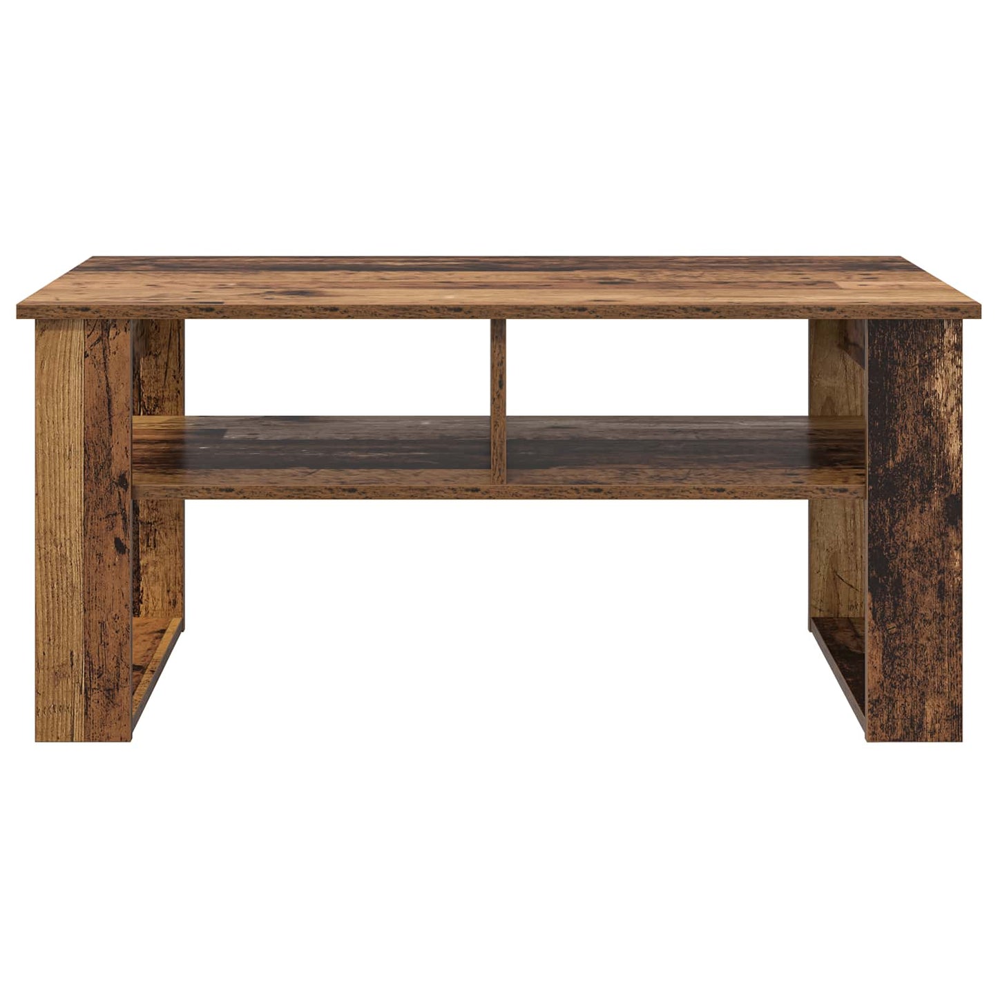 vidaXL Coffee Table Old Wood 96 x 54 x 44 cm Engineered Wood