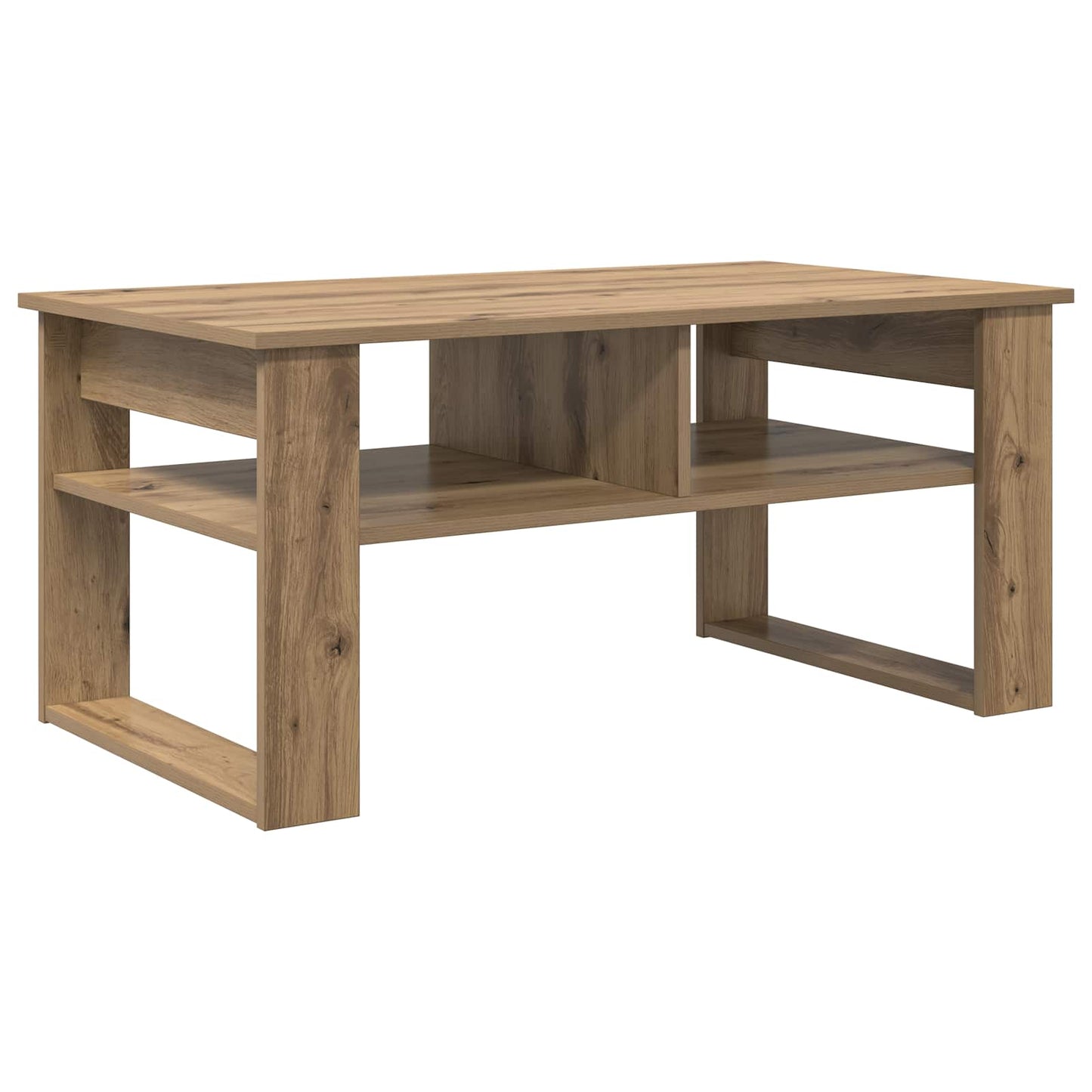 vidaXL Coffee Table Artisan Oak 96 x 54 x 44 cm Engineered Wood