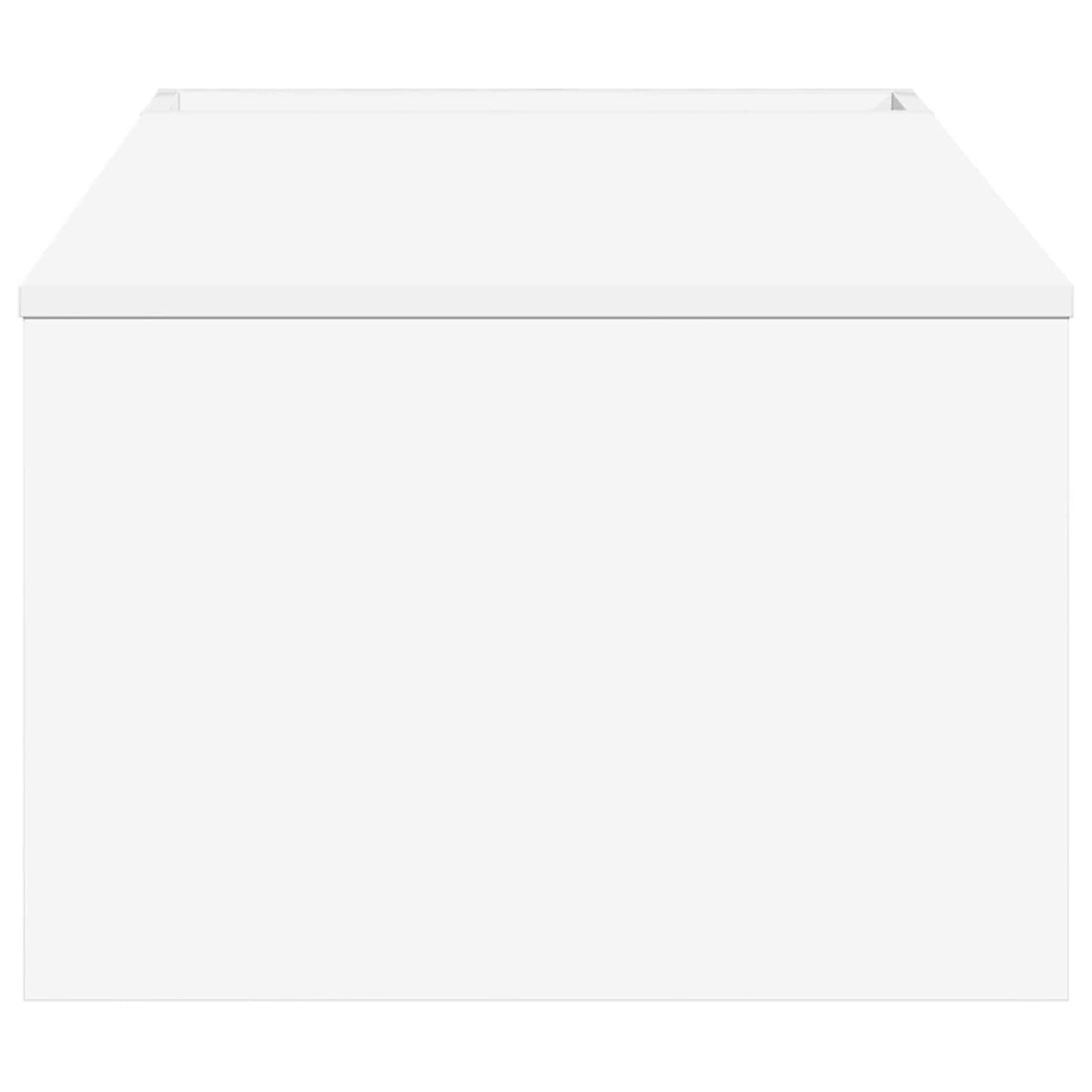 vidaXL Coffee Table White 95 x 50 x 34 cm Engineered Wood