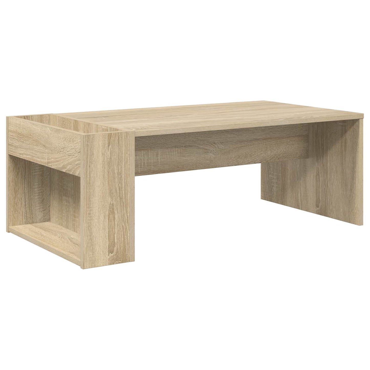 vidaXL Coffee Table Sonoma Oak 95 x 50 x 34 cm Engineered Wood