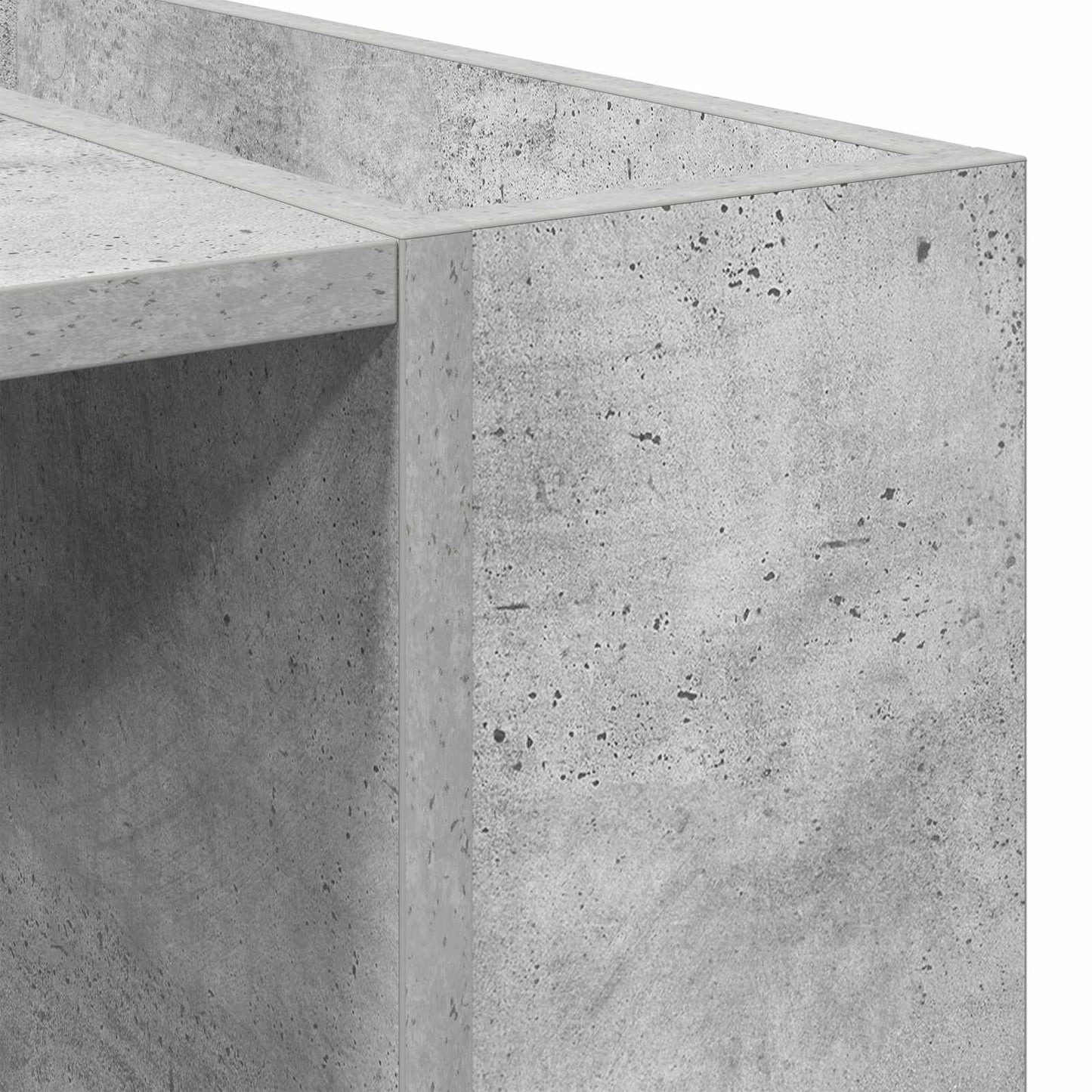 vidaXL Coffee Table Concrete Grey 95 x 50 x 34 cm Engineered Wood