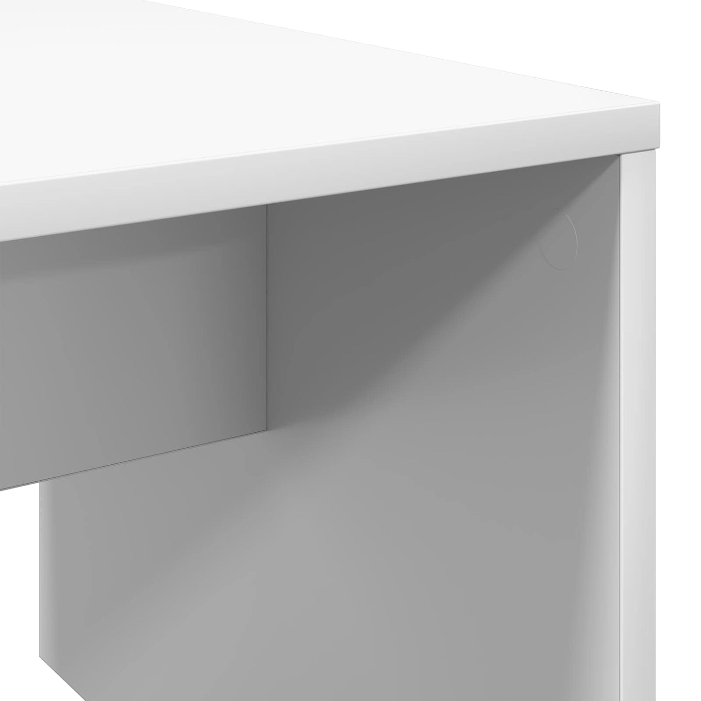 vidaXL Coffee Table White 90 x 45 x 35 cm Engineered Wood