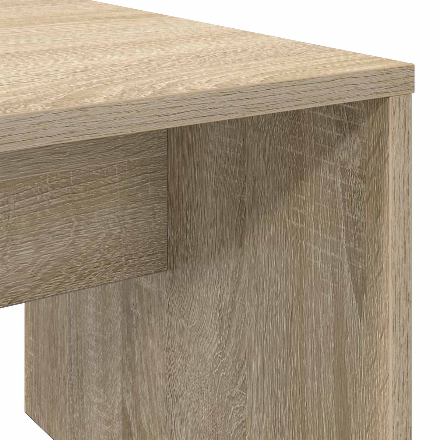 vidaXL Coffee Table Sonoma Oak 90 x 45 x 35 cm Engineered Wood