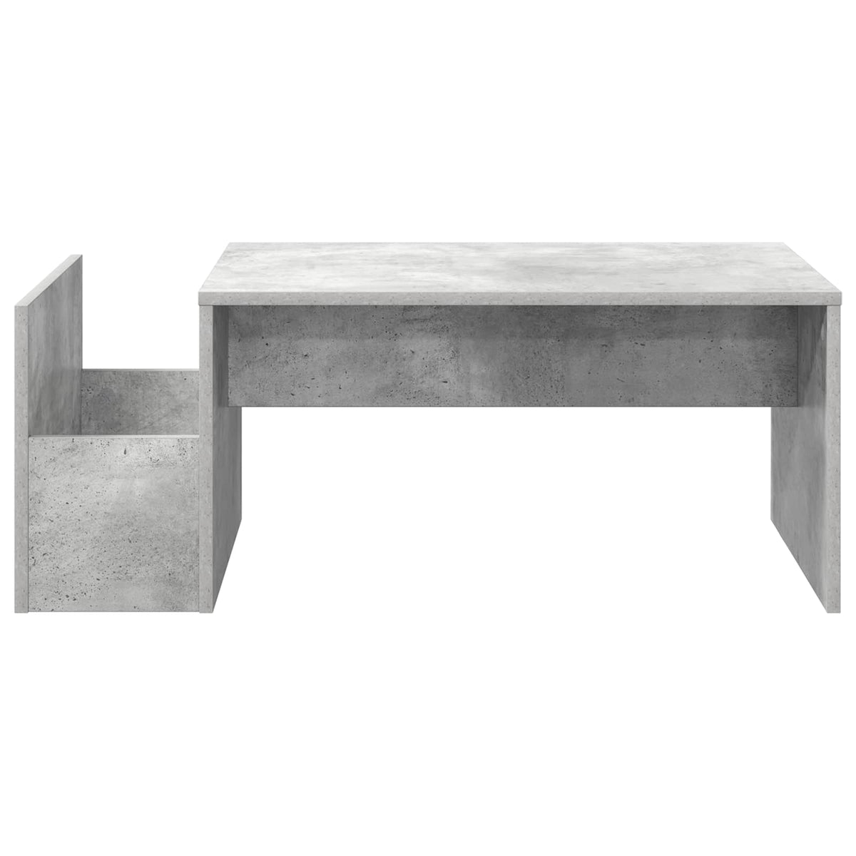 vidaXL Coffee Table Concrete Grey 90 x 45 x 35 cm Engineered Wood