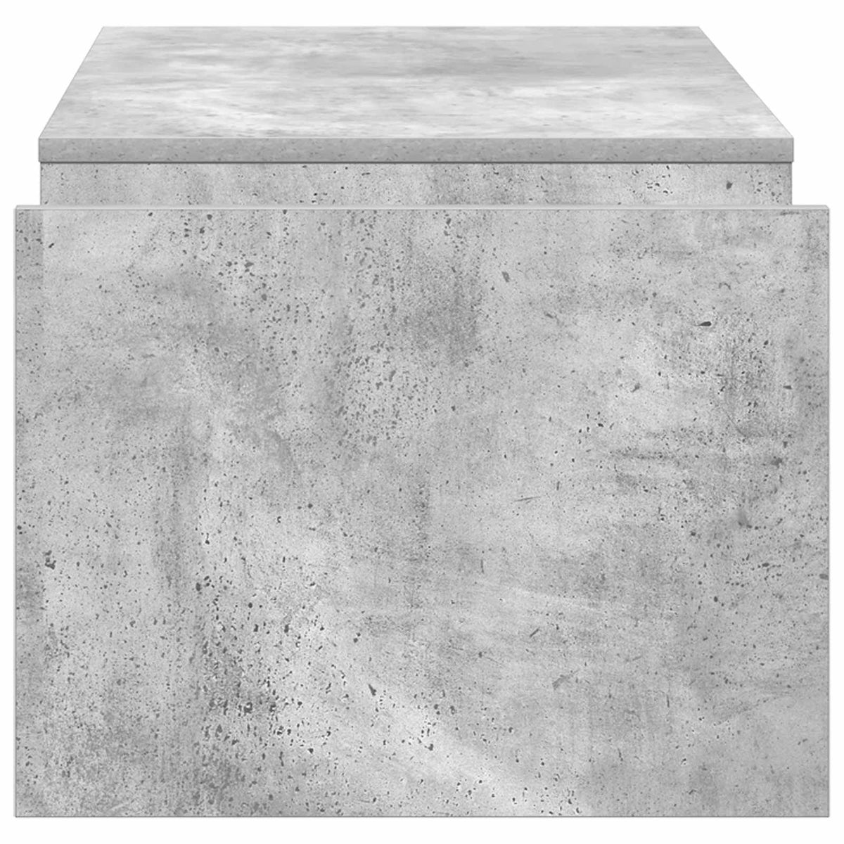 vidaXL Coffee Table Concrete Grey 90 x 45 x 35 cm Engineered Wood