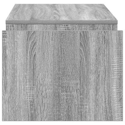 vidaXL Coffee Table Grey Sonoma 90 x 45 x 35 cm Engineered Wood