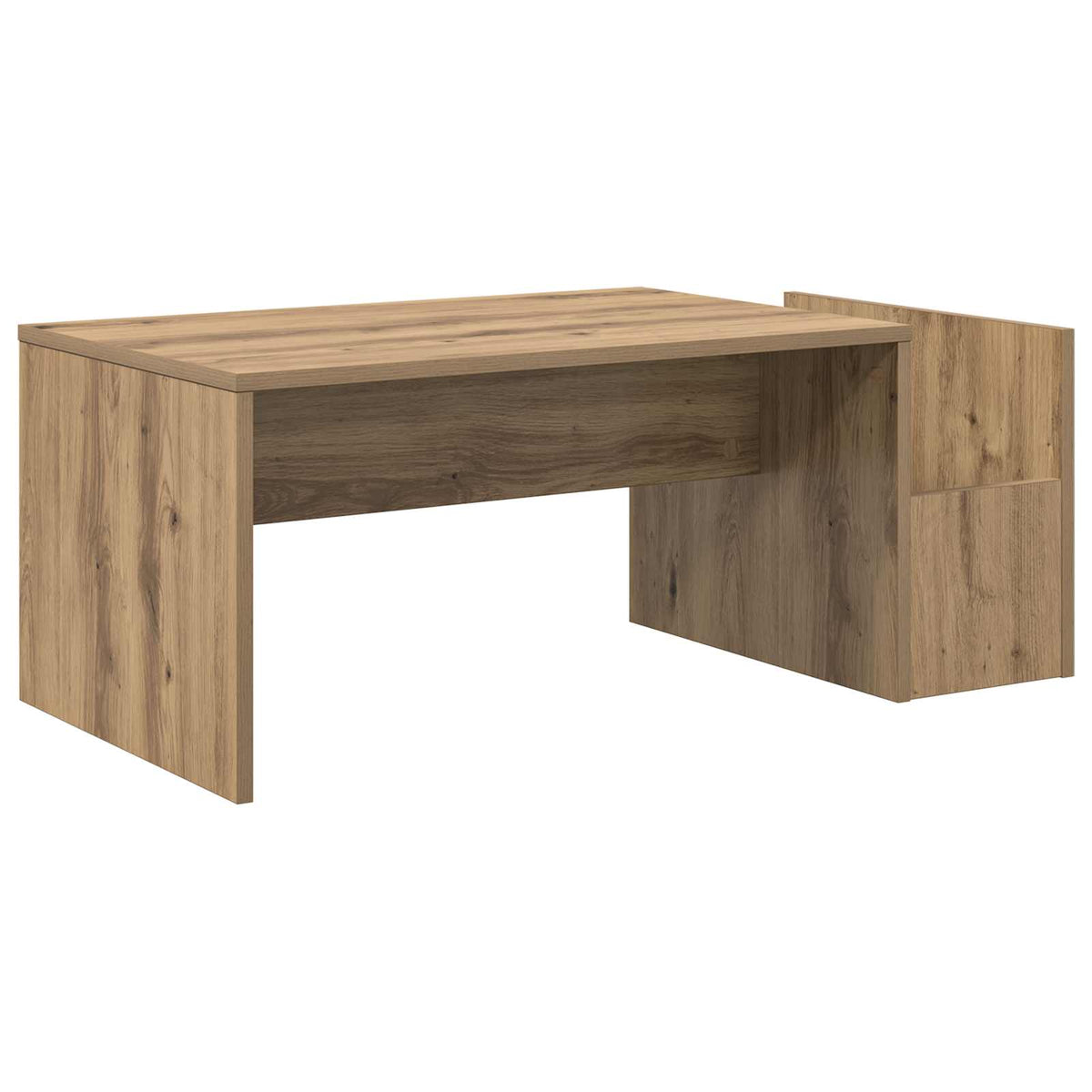 vidaXL Coffee Table Artisan Oak 90 x 45 x 35 cm Engineered Wood