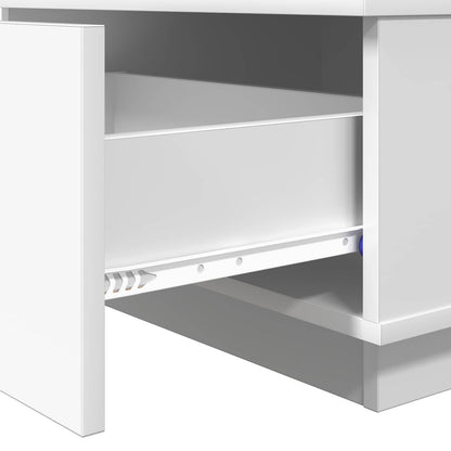 vidaXL Coffee Table White 95 x 55 x 31 cm Engineered Wood