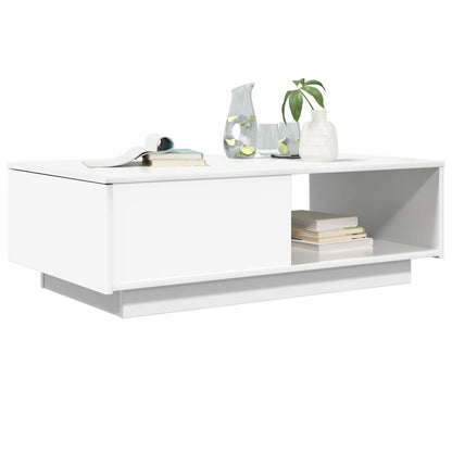 vidaXL Coffee Table White 95 x 55 x 31 cm Engineered Wood