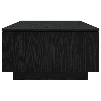 vidaXL Coffee Table Black Oak 95 x 55 x 31 cm Engineered Wood