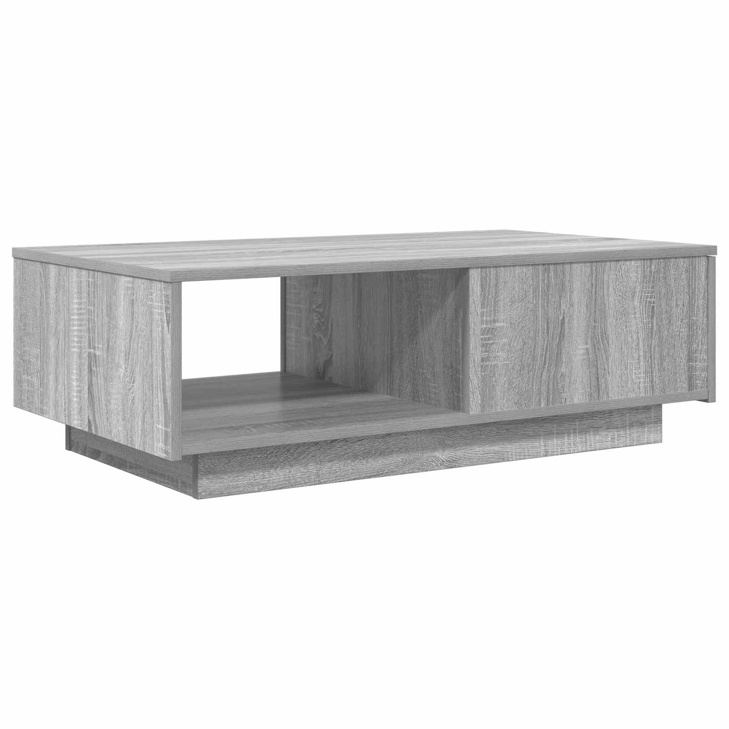 vidaXL Coffee Table Grey Sonoma 95 x 55 x 31 cm Engineered Wood