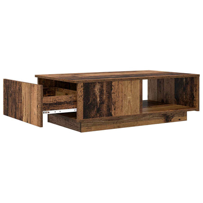 vidaXL Coffee Table Old Wood 95 x 55 x 31 cm Engineered Wood