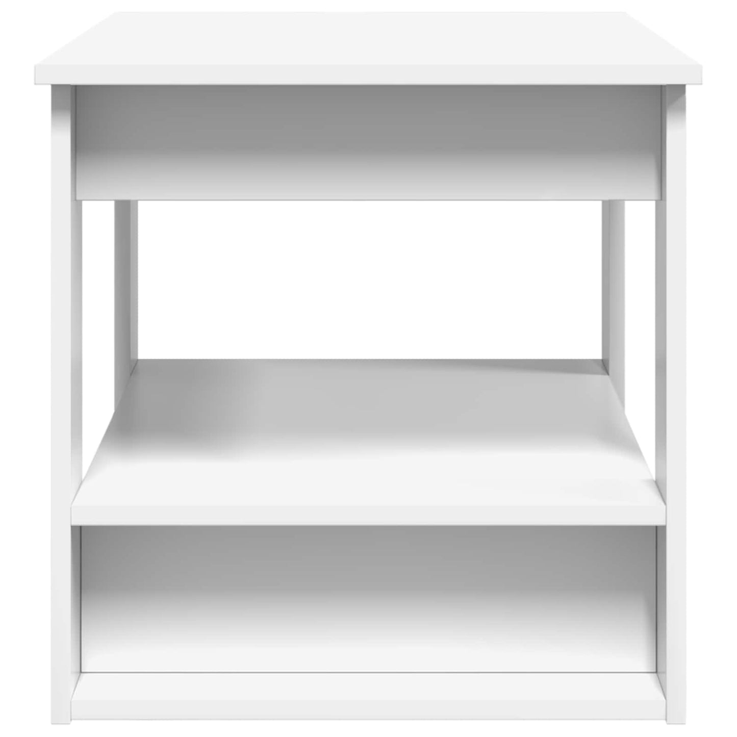 vidaXL Coffee Table White 72 x 50 x 50 cm Engineered Wood