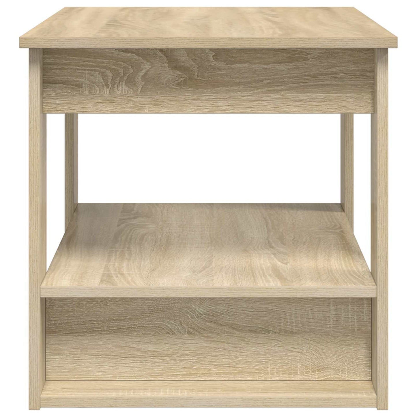 vidaXL Coffee Table Sonoma Oak 72 x 50 x 50 cm Engineered Wood