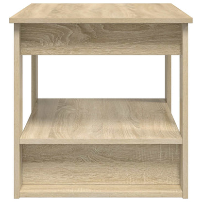 vidaXL Coffee Table Sonoma Oak 72 x 50 x 50 cm Engineered Wood
