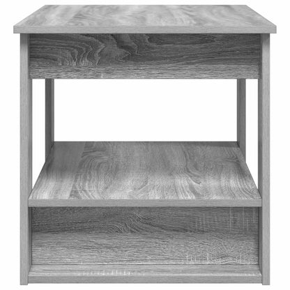 vidaXL Coffee Table Grey Sonoma 72 x 50 x 50 cm Engineered Wood
