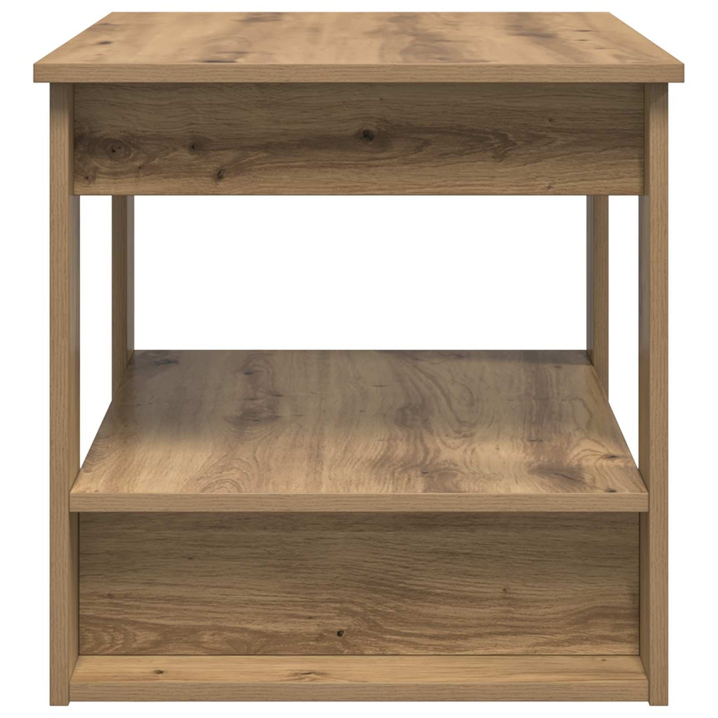 vidaXL Coffee Table Artisan Oak 72 x 50 x 50 cm Engineered Wood