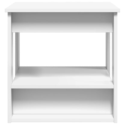 vidaXL Coffee Table White 51 x 50 x 50 cm Engineered Wood