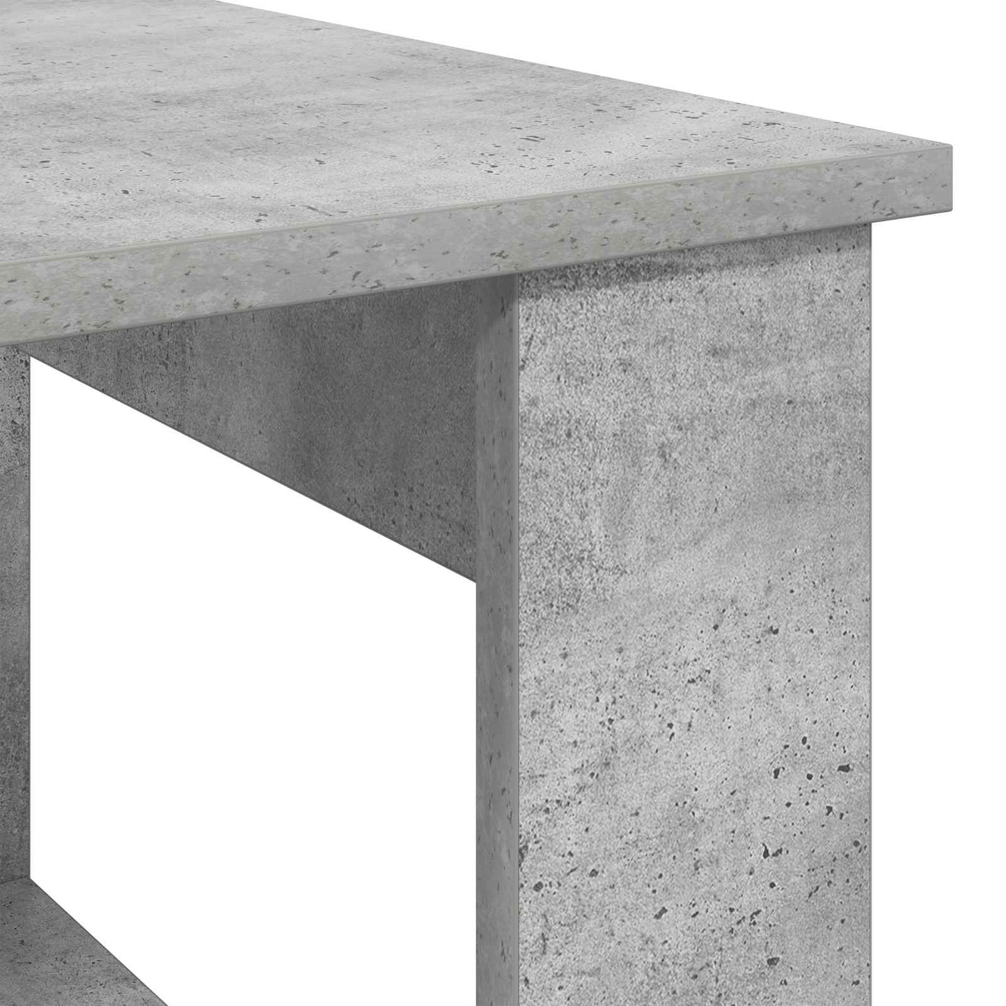 vidaXL Coffee Table Concrete Grey 51 x 50 x 50 cm Engineered Wood