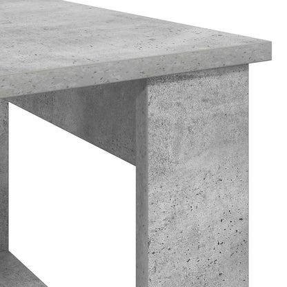 vidaXL Coffee Table Concrete Grey 51 x 50 x 50 cm Engineered Wood