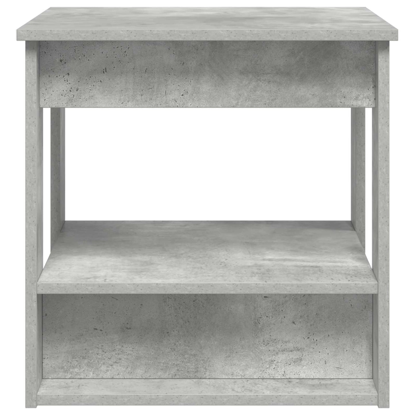 vidaXL Coffee Table Concrete Grey 51 x 50 x 50 cm Engineered Wood