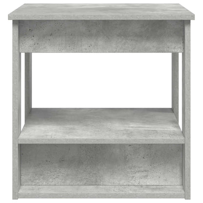 vidaXL Coffee Table Concrete Grey 51 x 50 x 50 cm Engineered Wood