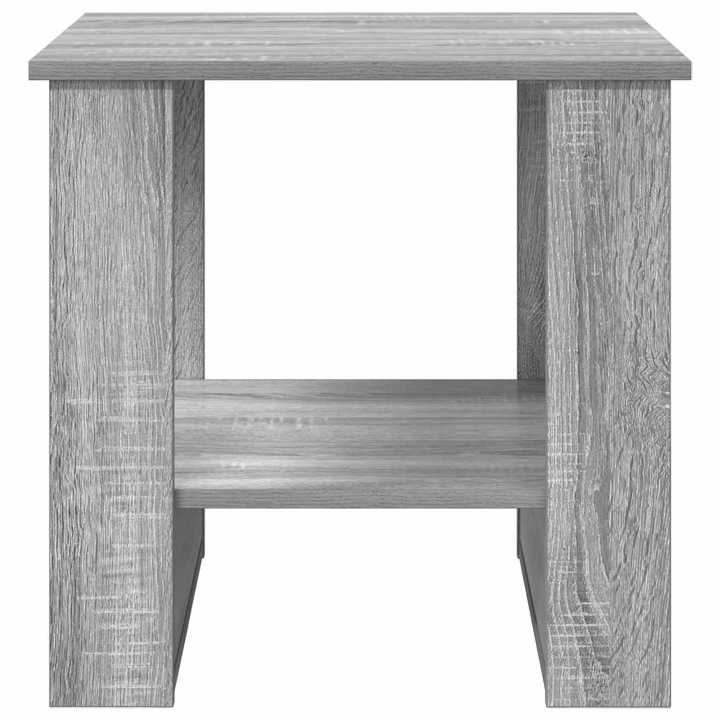 vidaXL Coffee Table Grey Sonoma 51 x 50 x 50 cm Engineered Wood