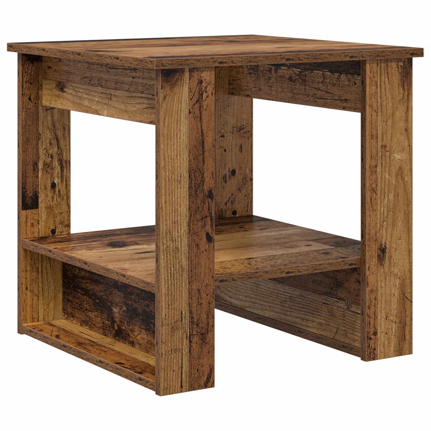 vidaXL Coffee Table Old Wood 51 x 50 x 50 cm Engineered Wood