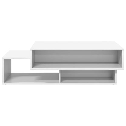 vidaXL Coffee Table White 105 x 50 x 32.5 cm Engineered Wood