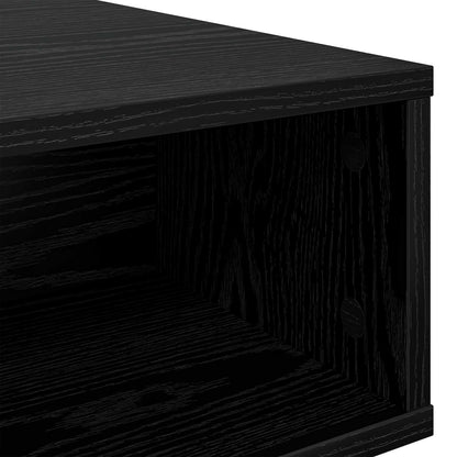 vidaXL Coffee Table Black Oak 105 x 50 x 32.5 cm Engineered Wood